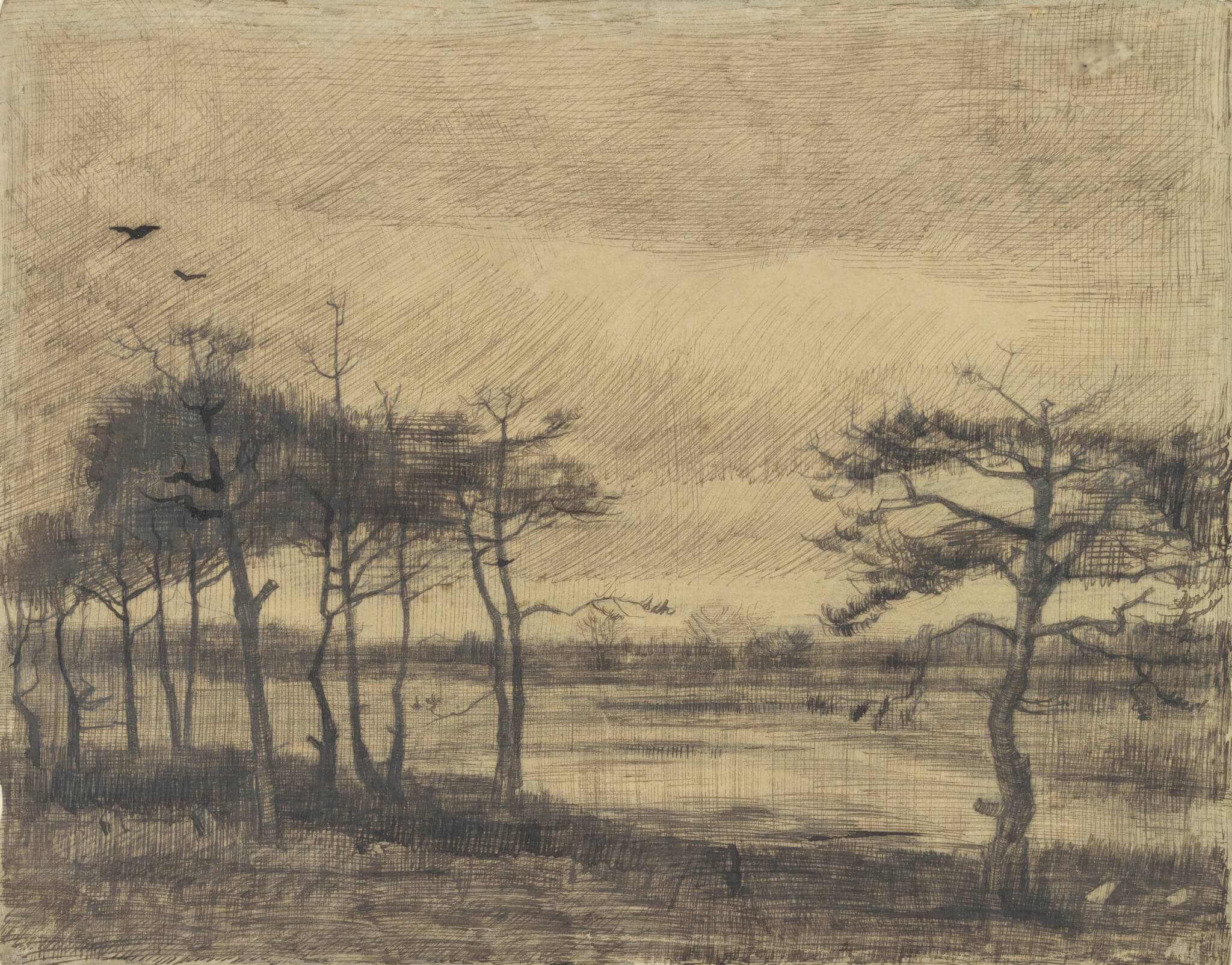 Het verloren zandpad van Vincent van Gogh
