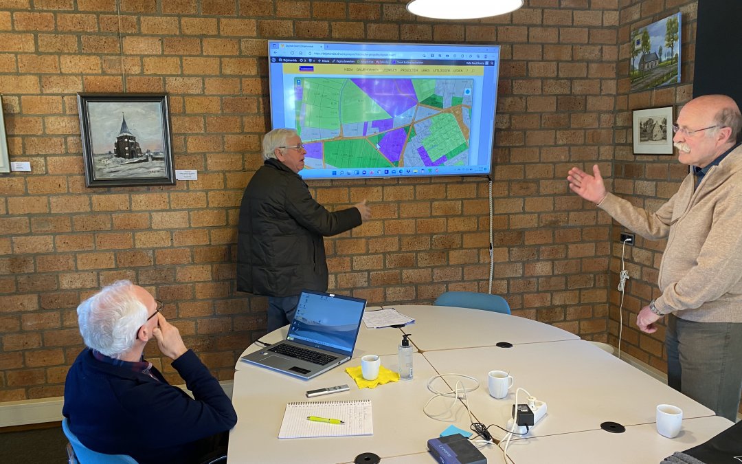 Historische kaart bewijst zijn diensten