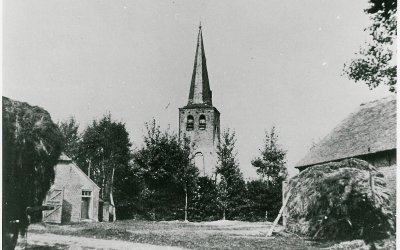 De oude Lambertuskerk te Nederwetten
