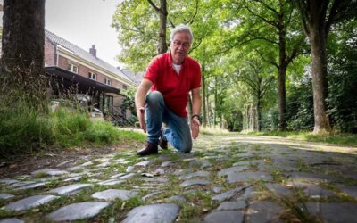 Historie van de Stationsweg ligt op straat